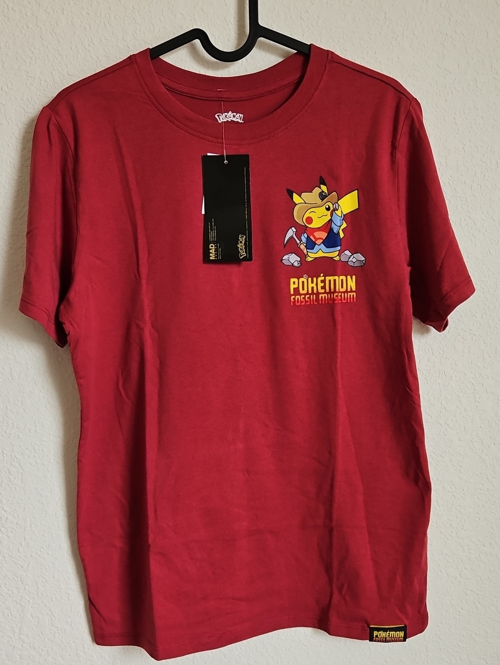 Pokemon Fossil Museum Tee - Youth XL